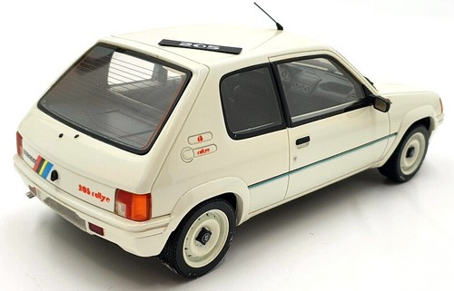 Otto Mobile 1/18 Scale Resin OT009 - Peugeot 205 Rallye 1988 - White - Picture 2 of 5