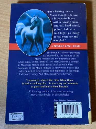 The Little White Horse by Elizabeth Goudge (Paperback, 2000) Ex-Library - Picture 2 of 4