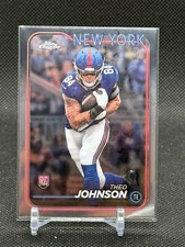 2024 Topps Chrome Theo Johnson ROOKIE #257 - New York Giants