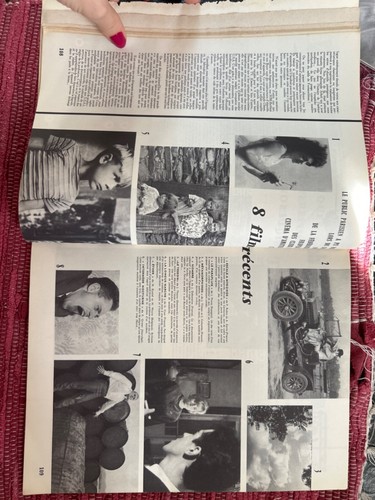 Claudia Cardinale: Le Cinéma Patrique May/June 1962 Magazine - Picture 8 of 17