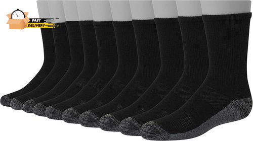 Boys' 10-Pair Pack Crew Socks - Picture 11 of 12