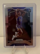 2019-20 Panini Jordan Poole Prizm Base Rookie Card RC Golden State Warriors 🔥📈