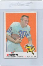 1969 Topps #170 Bill Brown Vikings NM *DA-D93