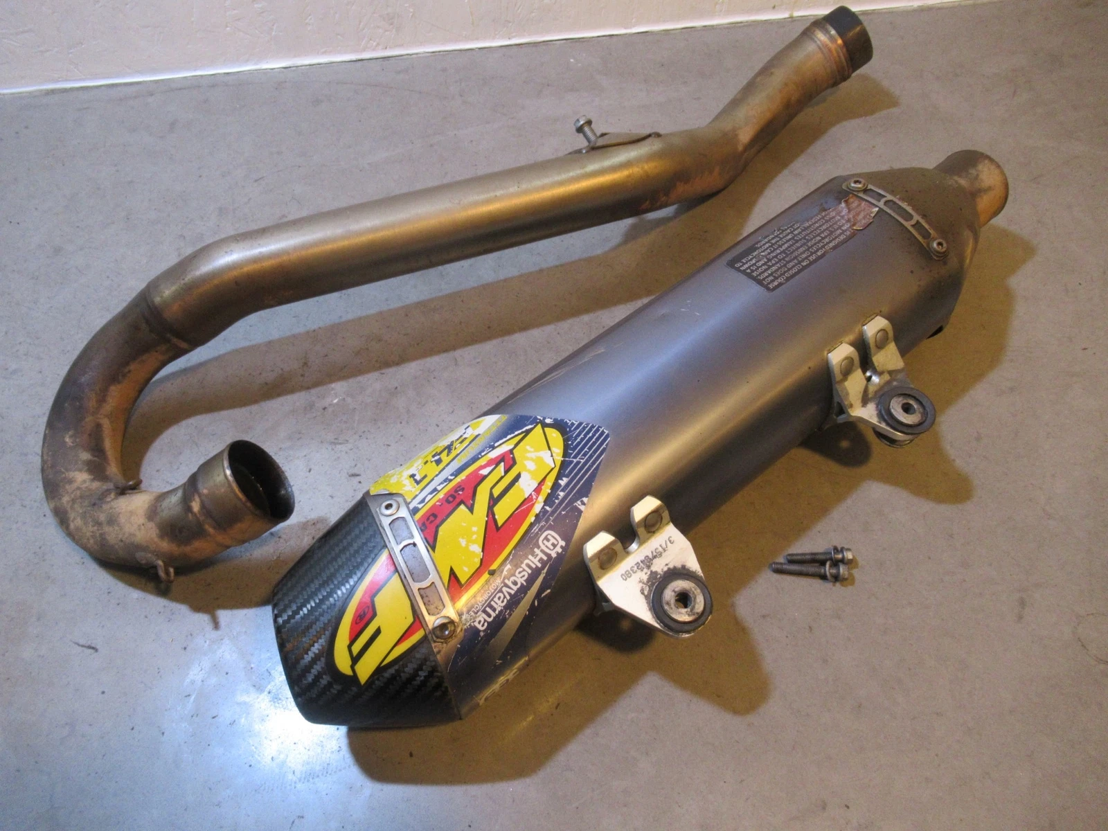 Husqvarna FC 450 Exhaust Pipe Muffler 2015