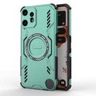 Ochrona przed zarysowaniami Magnetyczne etui pancerne PC + TPU do niczego Telefon 3A 2 Pro