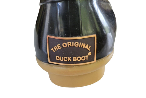 The Original Duck Boot Arianna Women's Size 8.5 M Brown Black Lace Up Rain Boot. - Picture 21 of 24