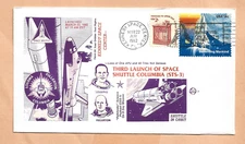 SHUTTLE COLUMBIA STS-3 LAUNCH  MAR 22,1982 KSC  SPACE VOYAGE NASA***