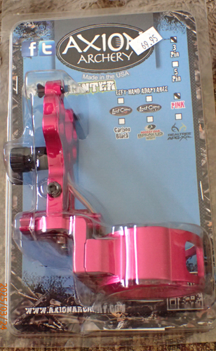 AXION AAA-1503P SOUL HUNTER ROSA 3 PIN MIRINO AD ARCO COMPLETAMENTE ASSEMBLATO NUOVO SIGILLATO