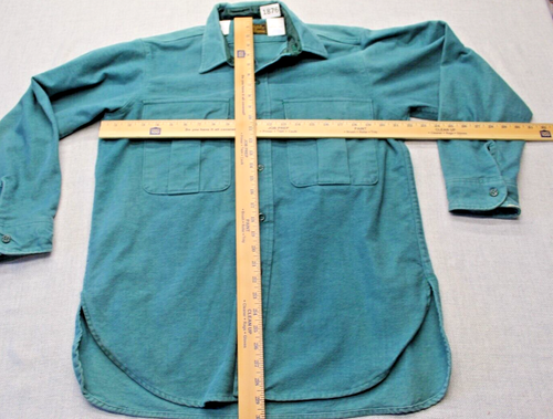 Vintage Eddie Bauer 100% Cotton Button Up Long Sleeve Shirt Men's Large - Picture 6 of 12