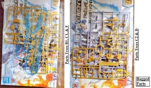 NEW Bandai Livelance Heaven Gundam HG 1/144 Gundam Breaker Battlogue Model Kit - Picture 9 of 12