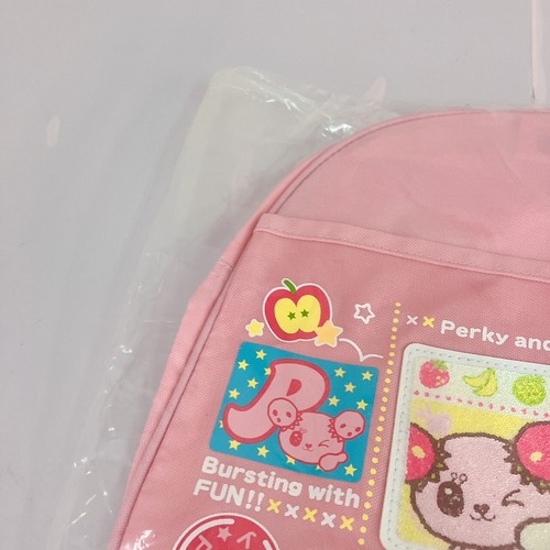 Sanrio Pop'n Berry Kids Backpack Rucksack School Bag Pink Cherry Heart Fruits JP - Picture 12 of 24