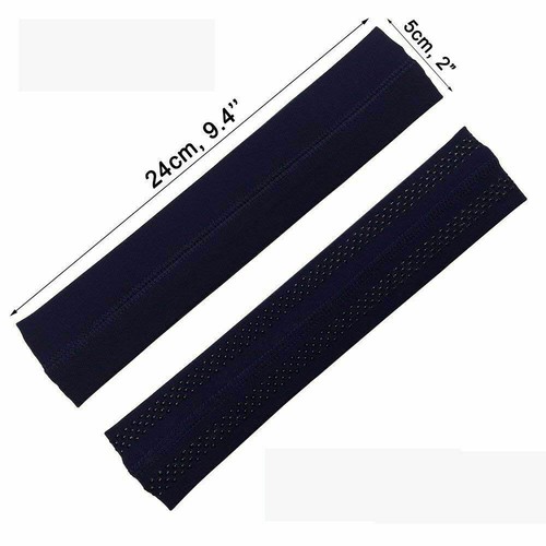 Neu Damen Männer Sport Schweiß Schweißband Stirnband Yoga Fitnessstudio Stretch Stirnband Haare USA - Bild 6 von 26
