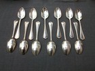 12 tablespoons in silver-plated metal christofle spatours model L1