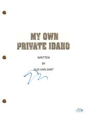Gus Van Sant Signed Autographed My Own Private Idaho Script Screenplay ACOA COA Gus Van Sant Signed Autographed My Own Private Idaho Script Screenplay ACOA COA