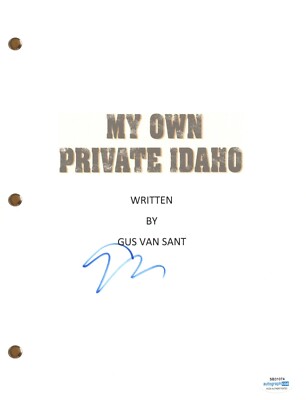 Gus Van Sant Signed Autographed My Own Private Idaho Script Screenplay ACOA COA | eBay
