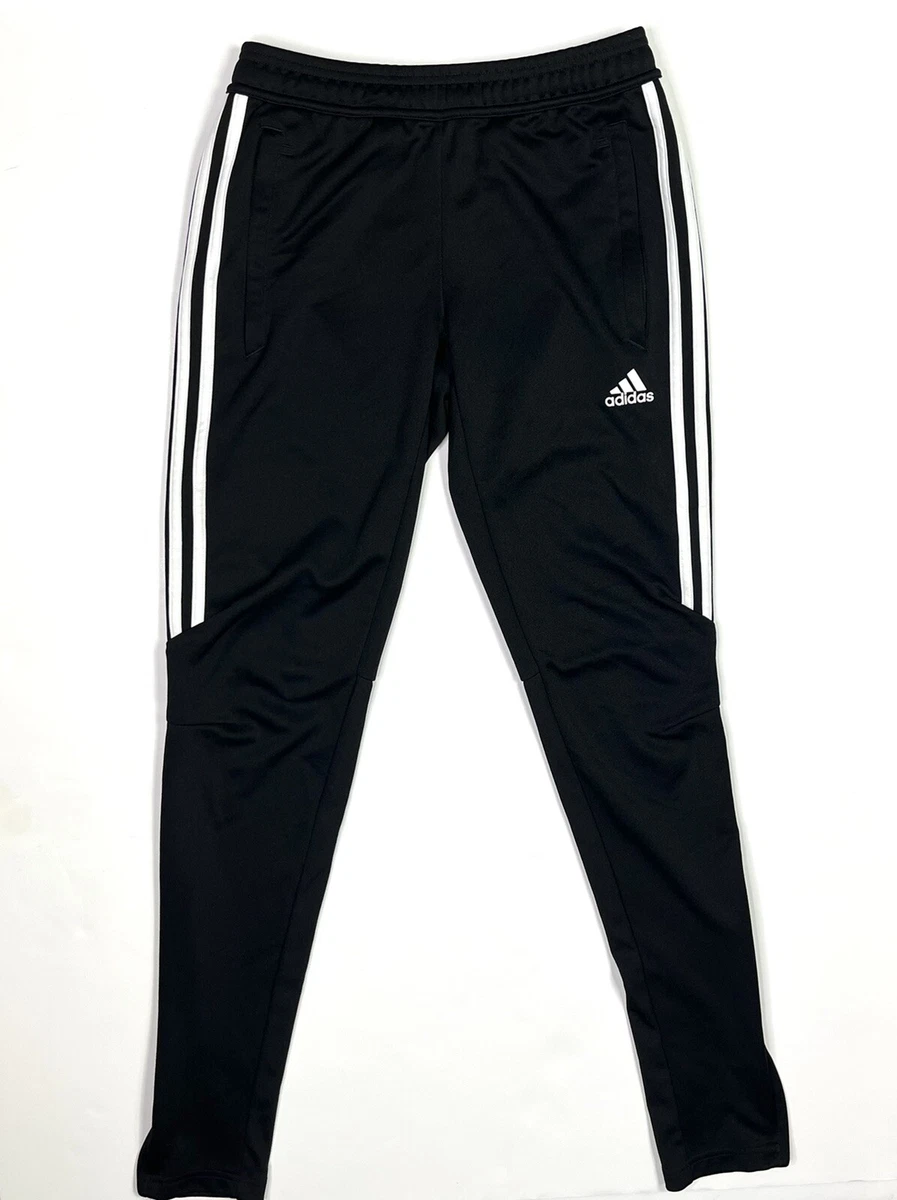 Adidas Black Jogger Sweatpants Workout Athletic Pants- XS - Pre