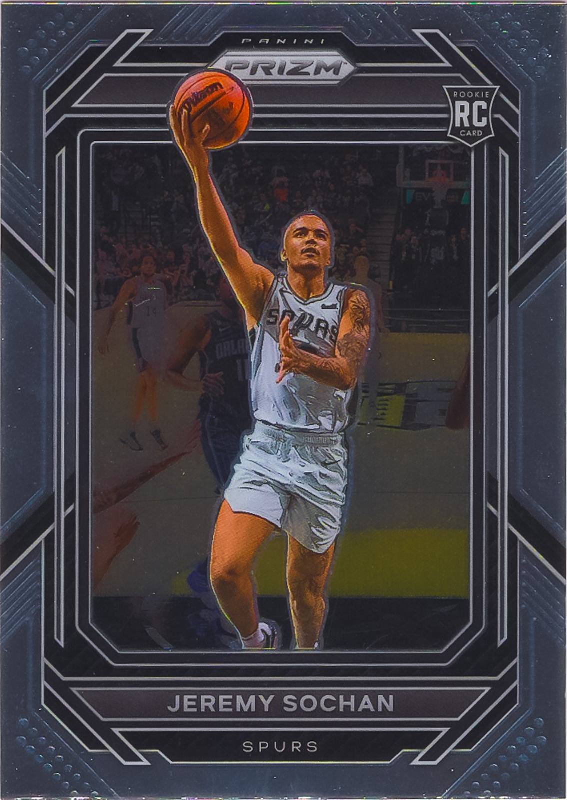 Jeremy Sochan 2022-23 Prizm Basketball Rookie Base Card #263 San Antonio Spurs