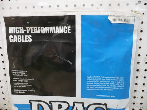 DRAG SPEC HIGH EFFICIENCY BRAIDED STAINLESS STEEL CLUTCH CABLE 0652-1462 - Picture 8 of 18