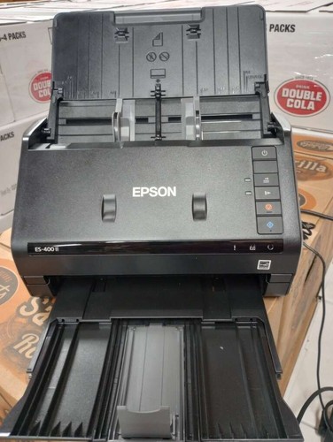 Epson WorkForce ES-400 II Duplex Desktop Color Document Scanner with ADF