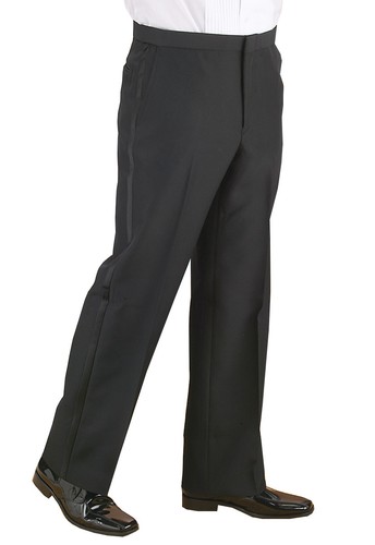 Men's Tuxedo with Flat Front Pants. 56 Long Jacket & 50 Pants. Formal, Wedding - Picture 2 of 2