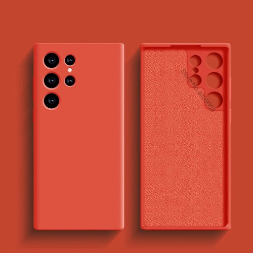 Liquid Silicone Case For Samsung Galaxy S22 S21 S23 S24 Ultra A34 A54 Back Cover - Photo 30 sur 38