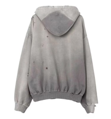 Maison Mihara Yasuhiro Gradient Washed Distressed Hoodie