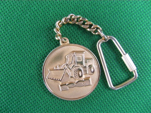 Bulldozer-Llavero Llavero Vintage (Fábrica Radoje Dakic Titograd Ex Yugoslavia - Imagen 10 de 12