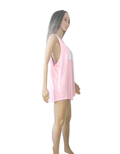 Neu mit Etikett Victoria's Secret rosa Strick Racerback Perfect Tank Top geschlitzt hinten, Größe: M-XL - Bild 19 von 27