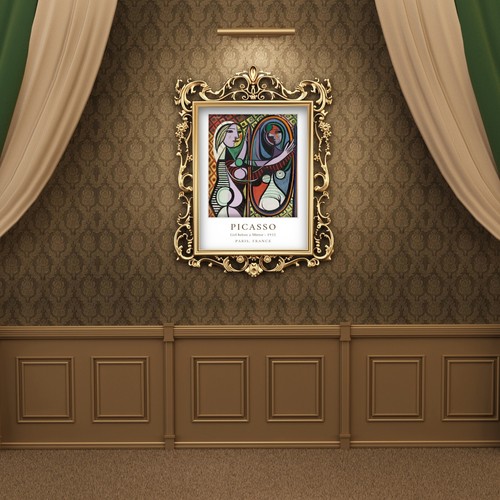 Pablo Picasso - Girl before a Mirror - Wall Art Print Poster EXTRA LARGE 66x44 - Picture 2 of 4