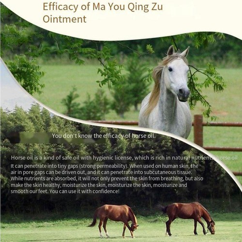 30g Horse Oil Foot Cream Crack Heel Remover Cream Foot Moisturizing Cream HOT - Picture 7 of 12