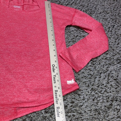Everlast Girls Gym Hoodie Size Large Pink Thin Boxing Shirt Long Sleeve - Picture 2 of 5