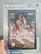 🔥Rare Derek Jeter /15 On Card Autograph - Beckett Authenticated