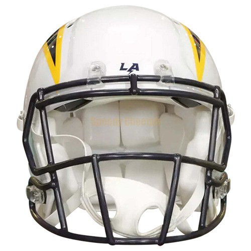 LA Chargers Navy Color Rush Riddell Speed Full Size Authentic Football Helmet  - Picture 2 of 4