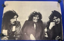 GIANT vintage 1968 Cream (Clapton/Baker/Bruce) POSTER DAMAGED 28x42 Personality