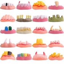 Bulk Toys - Fake Teeth - 100 Pcs Funny Teeth - Halloween Fake Teeth for Party...