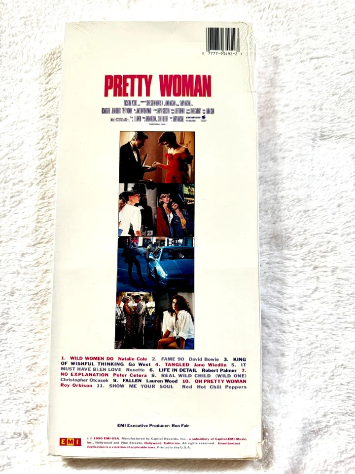 PRETTY WOMAN SEALED CD LONGBOX 1ST EDITION BOX PROMO HYPE ROXETTE DAVID BOWIE LP — 第 4/4 张图片