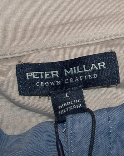 NEW PETER MILLAR 1/4 Zip Pullover Sweater Vest Shirt WESTCHESTER COUNTRY CLUB L - Picture 5 of 8
