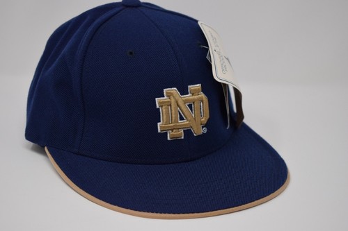 Notre Dame Embroidered Hat New with Tags Steve and Berrys Hat Fitted Size 7 1/4 - Picture 1 of 8