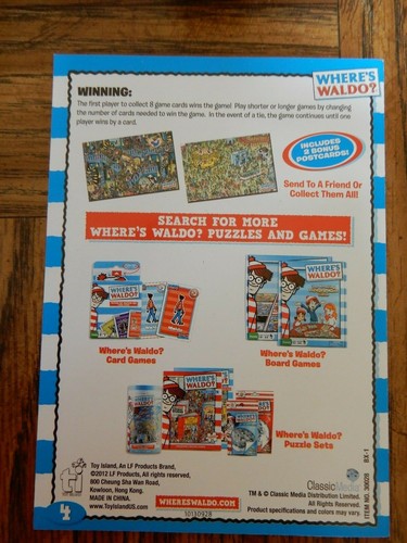 Jeu de société WHERE'S WALDO 2012 complet - utilisé en douceur - Photo 5/11