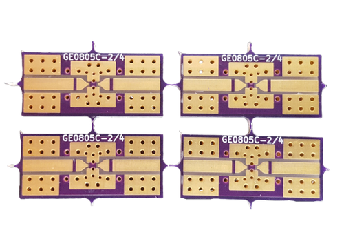 4pcs Development Evaluation PCB Mini-Circuits LFCG HFCG Filters GE0805-2/4 Pkg. - Picture 1 of 2