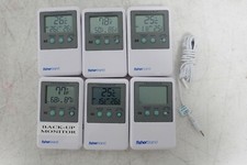 Lot of 6 Fisher Scientific 15-077-8D Traceable Memory Monitoring Thermometers