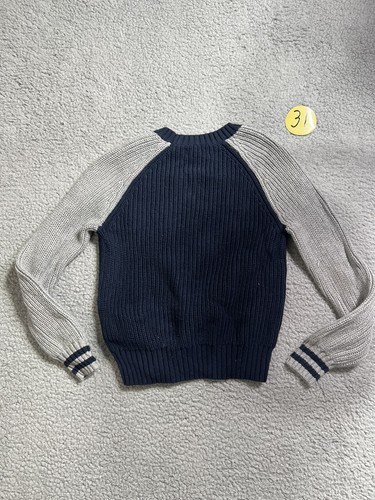 Polo Ralph Lauren American RL Sweater Navy Blue Vintage Youth Sz 6 - Picture 4 of 4
