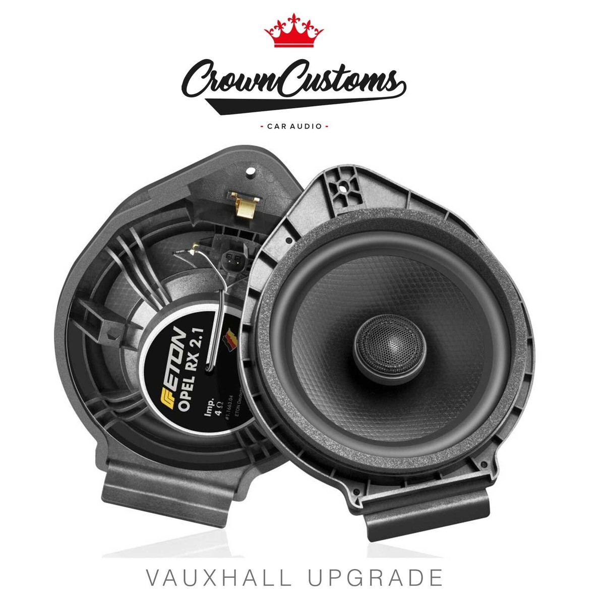VAUXHALL ASTRA J REAR SPEAKER UPGRADE COAX CAR AUDIO 160 WATTS