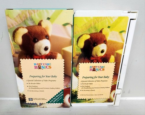 Baby Care Basics VHS Tape Preparing For Your Baby By Ross Pediatrics Tested - Picture 3 of 3