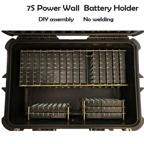 7S Power Wall 18650 Battery Pack 29.4V Li-ion DIY Case Battery Holder - Picture 5 of 21