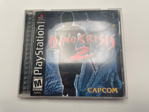 Dino Crisis 2 (Sony PlayStation 1, PS1 2000) CIB / Complete TESTED - Picture 2 of 5
