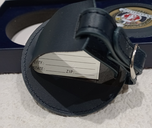 Ozeanien Cruises Club Leder Emaille Kofferanhänger Box Set Souvenir Geschenk unbenutzt - Bild 4 von 11