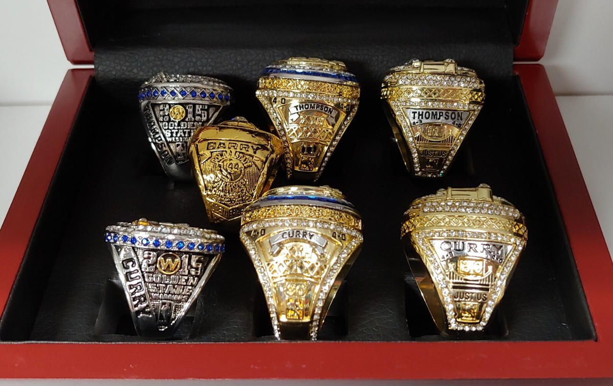 リング指輪curry 2017 Golden State Warriors NBA Championship Ring, Stephen