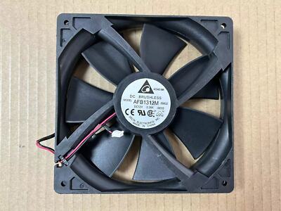 for Delta 13525 AFB1312M 13.5cm 135mm DC 12V 0.38A 2Wie Case axial Cooling Fan