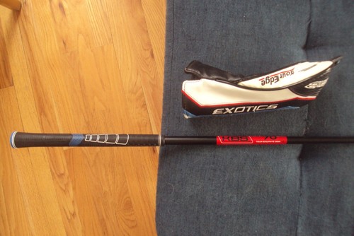 Tour Edge Exotics EXS 220 4 hybrid 22 deg KBS 70g regular 39.25" w/headcover - Picture 2 of 4